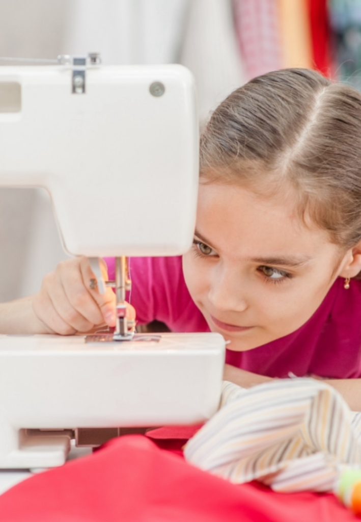 The Garment League Youth Participant Sewing