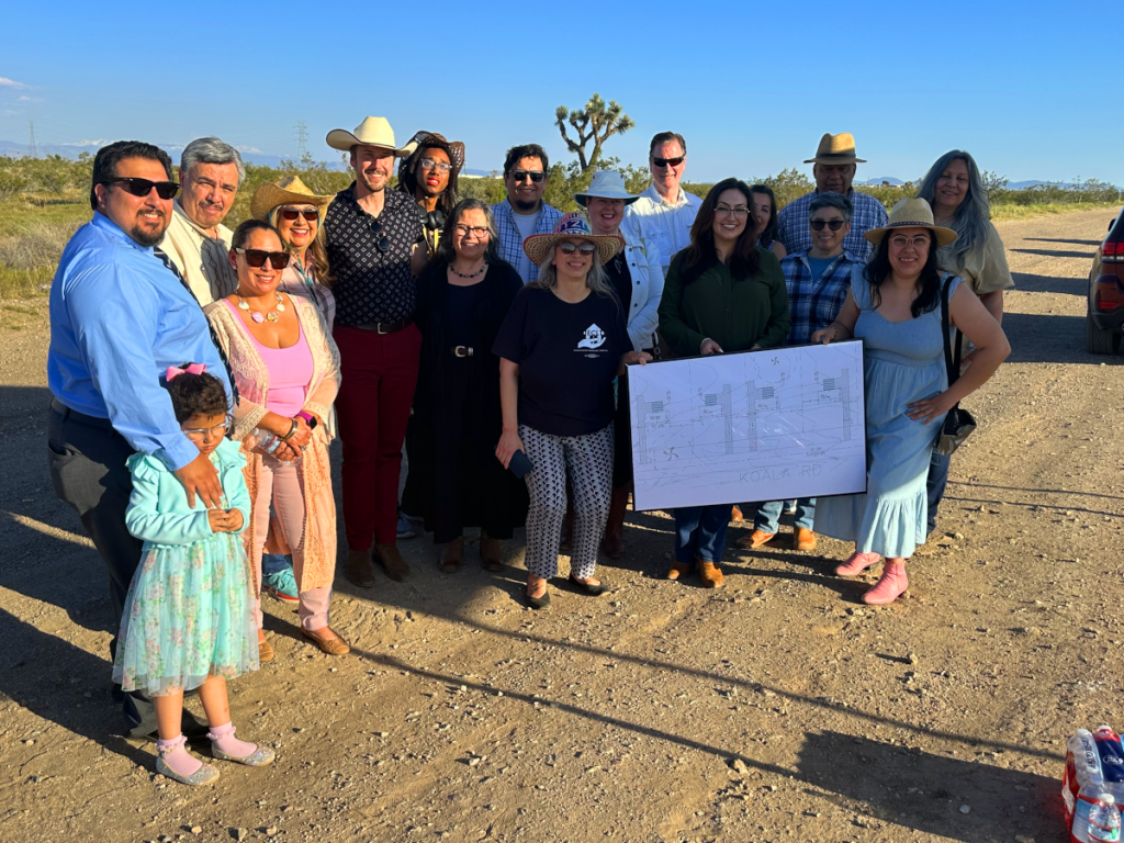 Hoedown Gala and site visit. Assembly Member Juan Carrillo and his family with IECLT board and staff.